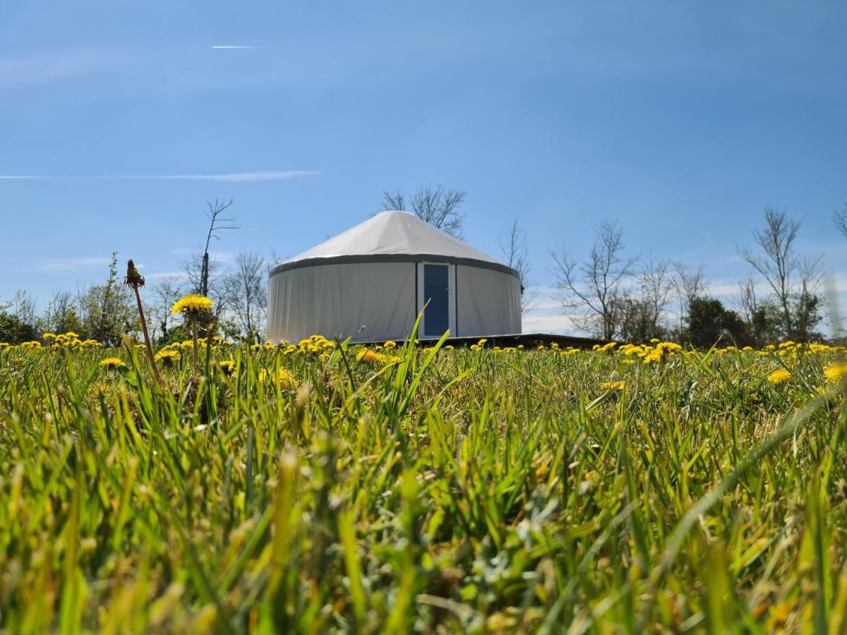 Camping A La Ferme - Hebergements Insolites Cerisy-la-Foret Exterior foto